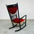 Black Black Lacquered Hans J. Wegner J16 Rocking Chair or Rocker for FDB Mobler 1963 For Sale - Image 8 of 10