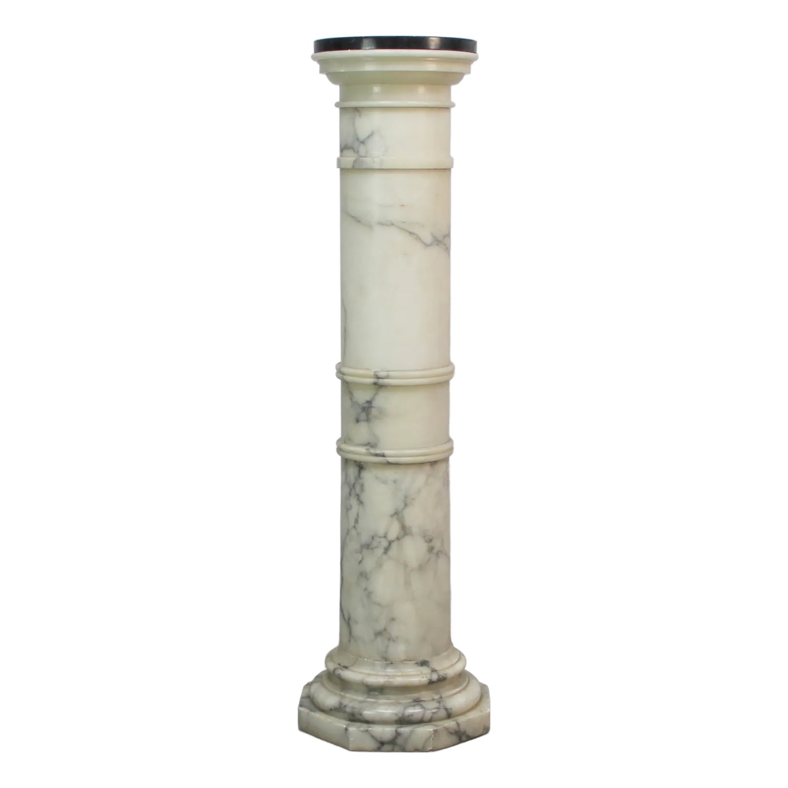 Column in Alabaster and Marble, 1930s | Chairish