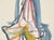 Charlotte Hilmer, Iris Blossom, 1955, Oil on Canvas For Sale - Image 7 of 12