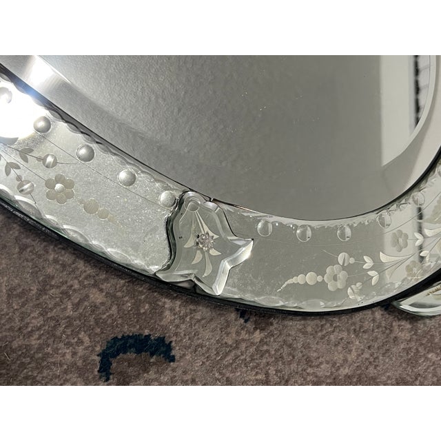 1970s Venetian Mirror For Sale In Tampa - Image 6 of 7