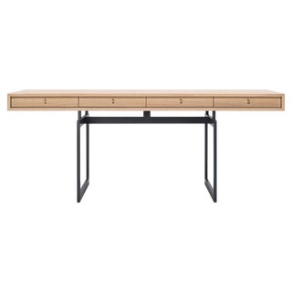 Dark Gray and Natural Oak Office Desk by Bodil Kjaer for Karakter For Sale