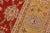 Textile Boho Chic Ziegler Orange Gold Hand-Knotted Wool Rug - 9'1'' X 12'2'' For Sale - Image 7 of 8