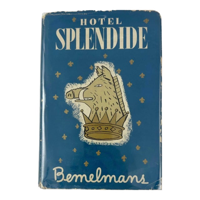 Hotel Splendide by Ludwig Bemelmans 1941 First Edition Hardcover For Sale