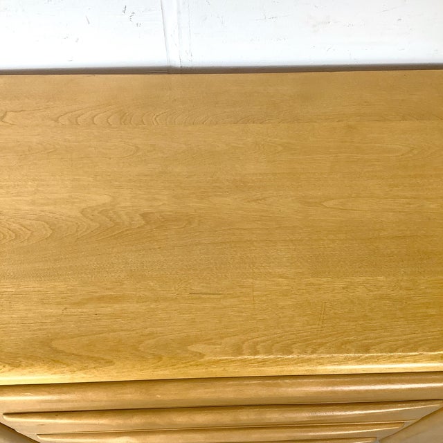 Heywood-Wakefield Vintage Heywood-Wakefield Encore Wheat Finish Buffet Sideboard For Sale - Image 4 of 18
