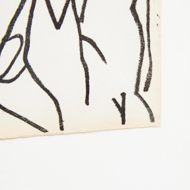 Françoise Gilot, Portrait of a Woman, 1951, Lithograph For Sale - Image 6 of 11