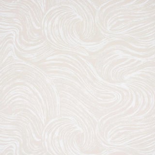 Sample - Schumacher Shio Wallpaper in Neutral For Sale