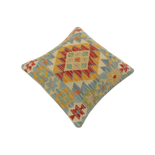 "Embellish your home with this timeless casual chic handmade Southwestern Kilim throw pillow covers made with wool and...