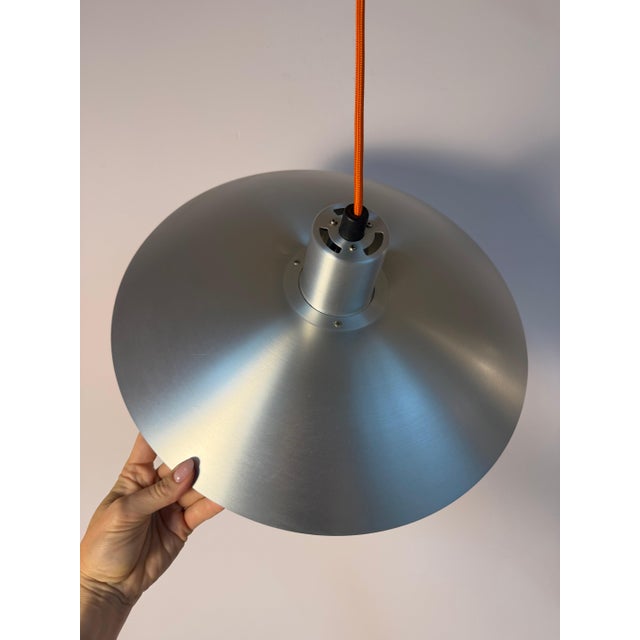 Silver Brushed PH4/3 Louvered Lamp by Poul Henningsen for Louis Poulsen For Sale - Image 10 of 11