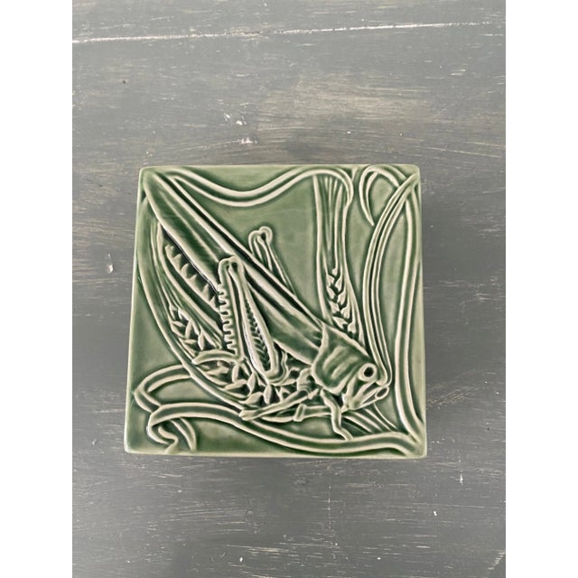 Late 20th Century Late 20th Century 'Bordallo Pinheiro Grasshopper Box For Sale - Image 5 of 5