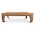 Ming Style Square Coffee Table in Tan Reclaimed Pine For Sale - Image 4 of 11