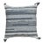 Abstract Modern Wool and Cotton Pillow in Gray For Sale