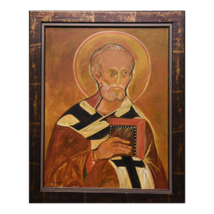 St. Nicholas (Alicia Arguelles) Oil Painting