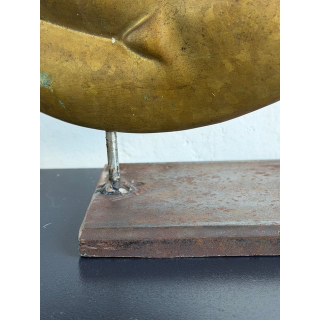 Bronze Domenico Calabrone Bronze Modernist Sculpture of Female Torso - Brazil 1980s For Sale - Image 8 of 14