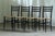 Vintage Italian Papercord Black Dining Chairs with Woven Seat, 1950s, Set of 4 For Sale - Image 14 of 14