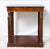 Console Table in Mahogany Feather with Black Belgian Marble Top, France, 1800s For Sale - Image 5 of 6