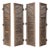 French Pine Shutters, 1850s, Set of 4 For Sale