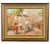 Gyula Nemeth -Women at an Outdoor Market- Hungarian Oil Painting C.1910 For Sale
