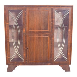 Mid-Century Modern Portuguese Display Cabinet, 1960 For Sale