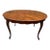 Mid 20th Century Kindel Furniture French Provincial Style Cherry Dining Table With 3 Leaves and Pads. For Sale
