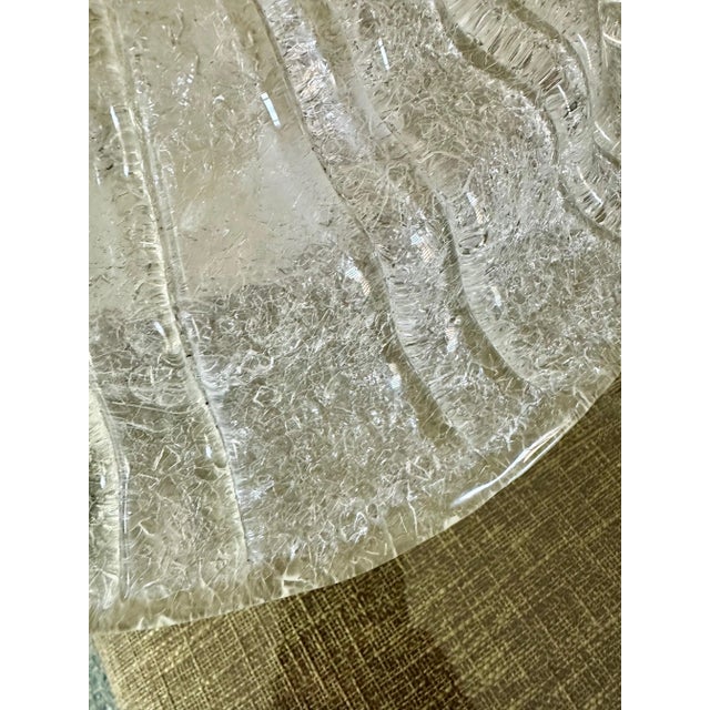 Murano Rugiadoso Glass Flush Mount Ceiling Light For Sale - Image 14 of 15