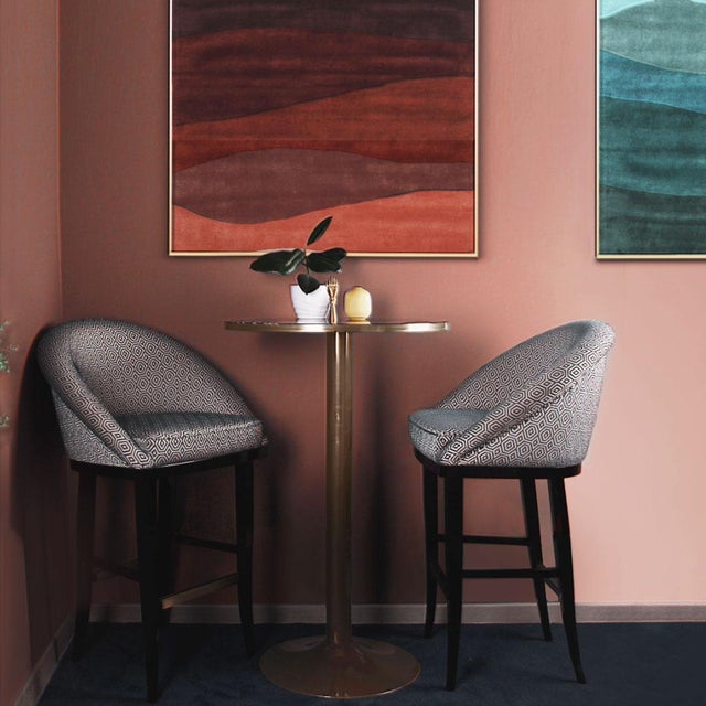 Metal Kim Bar Chair by Ottiu For Sale - Image 7 of 8