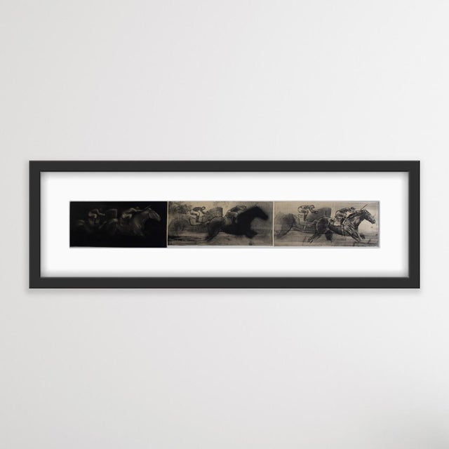 Paper Pawel Zablocki, Three Sketches for New Runs, Etching on Paper, 2010 For Sale - Image 7 of 8