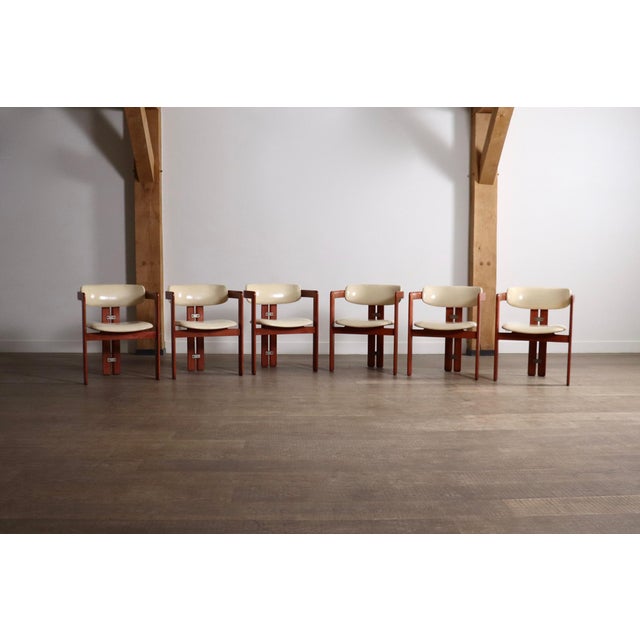 Pamplona Chairs by Augusto Savini for Pozzi, Italy, 1965, Set of 6 For Sale - Image 15 of 18