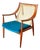 Armchair by Peter Hvidt & Orla Mølgaard-Nielsen for France & Søn, 1950s For Sale