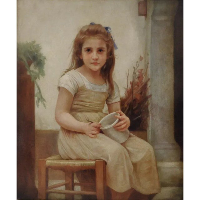 Child - Angelo Granati Italia 2013 -This is his reinterpretation of a greatest old master painting Le Goûter (Just a...