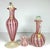 Collection of Three Murano Venetian Glass Pieces for your consideration. Mid-20th Century, Italy. The three pieces are...