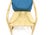 Late 20th Century Late 20th Century Attributed John Hutton, Pair of Rattan Armchairs For Sale - Image 5 of 7
