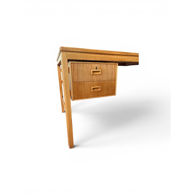 Scandinavian Modern Desk in Teak, 1960s For Sale - Image 3 of 7