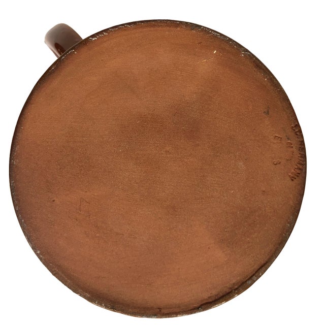 Vintage Jean-Christophe Hermann French Provincial Polka Dot Pottery Pitcher For Sale In Los Angeles - Image 6 of 8