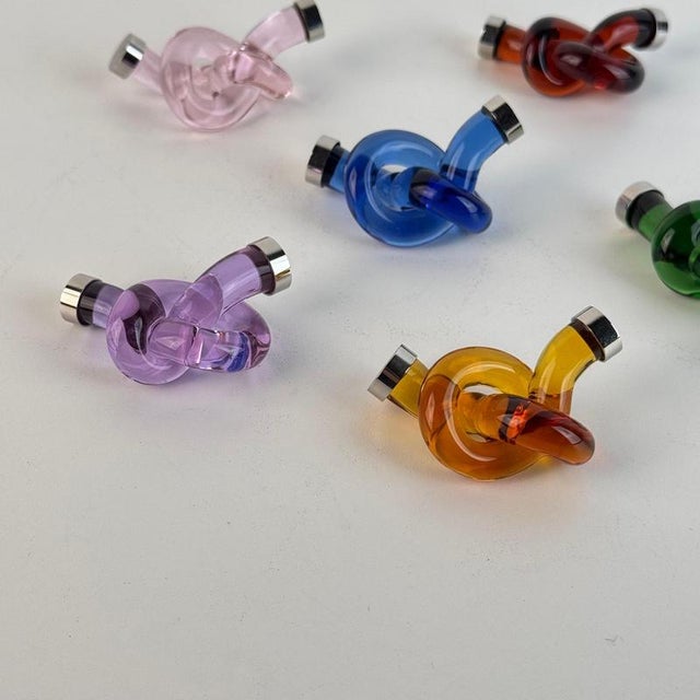Murano Glass Placeholders from Venini VIP, 1990s, Set of 6 For Sale - Image 3 of 15