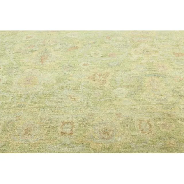 Persian Handwoven Sultanabad Area Rug 12'9" X 32'5" For Sale - Image 4 of 13