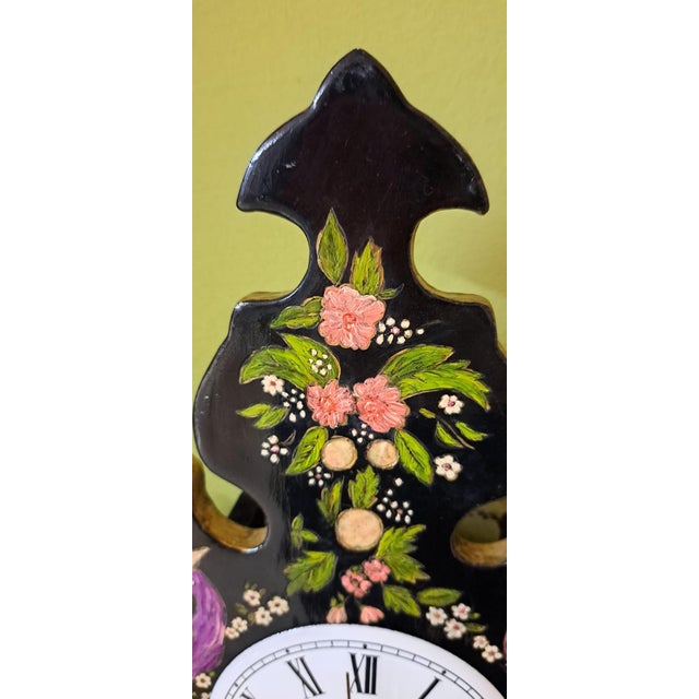 1960s Vintage Handmade Wall Clock, 1960s For Sale - Image 5 of 11