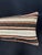 Turkish Hemp Pillow Cushion Natural Beige Black Cushion Cover 14x40 For Sale - Image 4 of 4