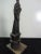 Mid-Century Modern Mid-Century Folk Art Carved Hand Candlestick For Sale - Image 3 of 7