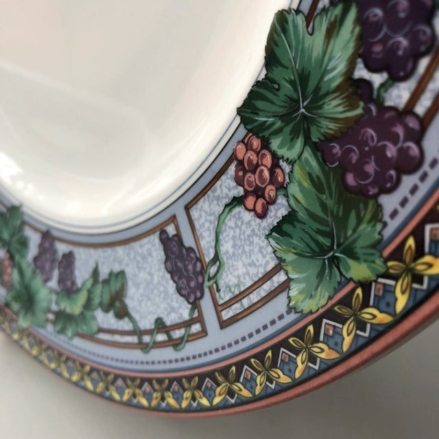 Mikasa Contemporary Mikasa Royal Harvest Round Serving Platter/Charger For Sale - Image 4 of 6