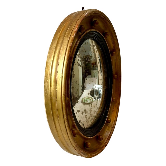 19th Century Regency Convex Mirror, Circa 1820 For Sale - Image 4 of 6