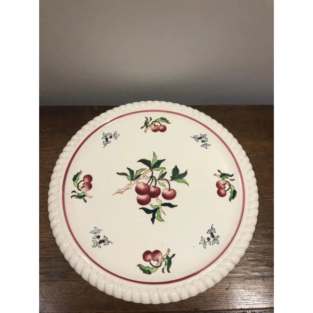 Earthenware Dish from Longwy, 1950s, in Very Good conditions. Designed 1950 to 1959 This piece has an attribution mark, I...