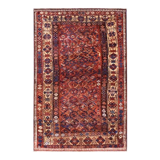 19th Century W. Persian Kurdish Carpet ( 5'3" X 8' - 160 X 245 ) For Sale