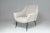 1950s Restored Italian Mid-Century Modern Wingback Armchair, 1950s Design For Sale - Image 5 of 12