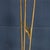 Vintage Italian Brass and Glass Floor Lamp, 1980 For Sale - Image 17 of 18