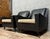Lounge Chairs in Black Imitation Leather from Erton, 1960s, Set of 2 For Sale - Image 4 of 8