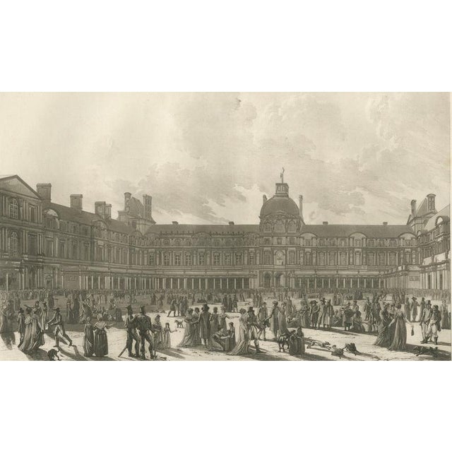 Louis-Pierre Baltard, Louvre Cour Carrée Exhibition, 1803, Paper For Sale - Image 4 of 12