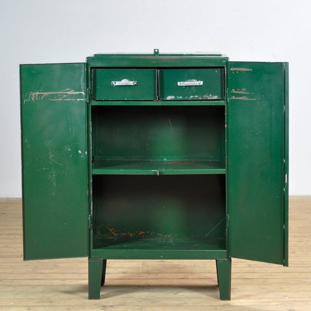 Industrial Iron Cabinet, 1970s For Sale - Image 4 of 14