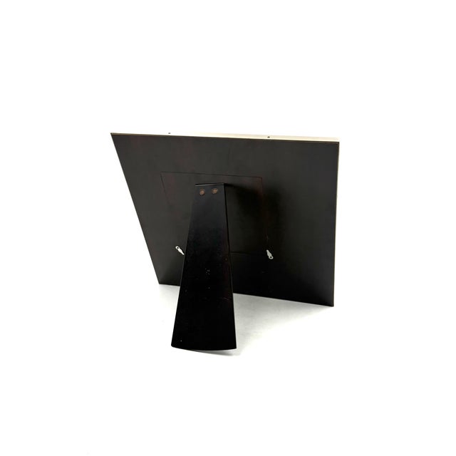 Brown Mid-Century Vienna Straw Picture Frame, Italy, 1970s For Sale - Image 8 of 13
