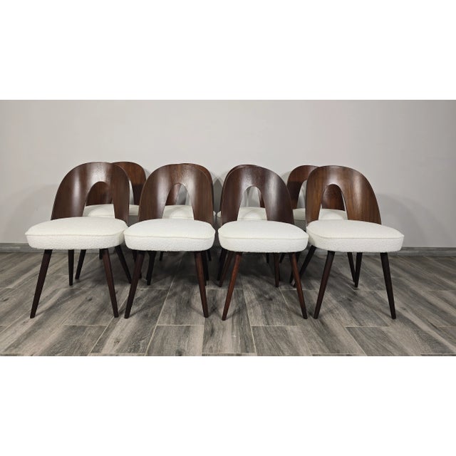 Dining Chairs by Antonin Suman, 1960s, Set of 8 For Sale - Image 6 of 11
