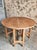 Vintage French Gateleg Table Oval Drop-Leaf Dining Table, France, 1950 For Sale - Image 17 of 18